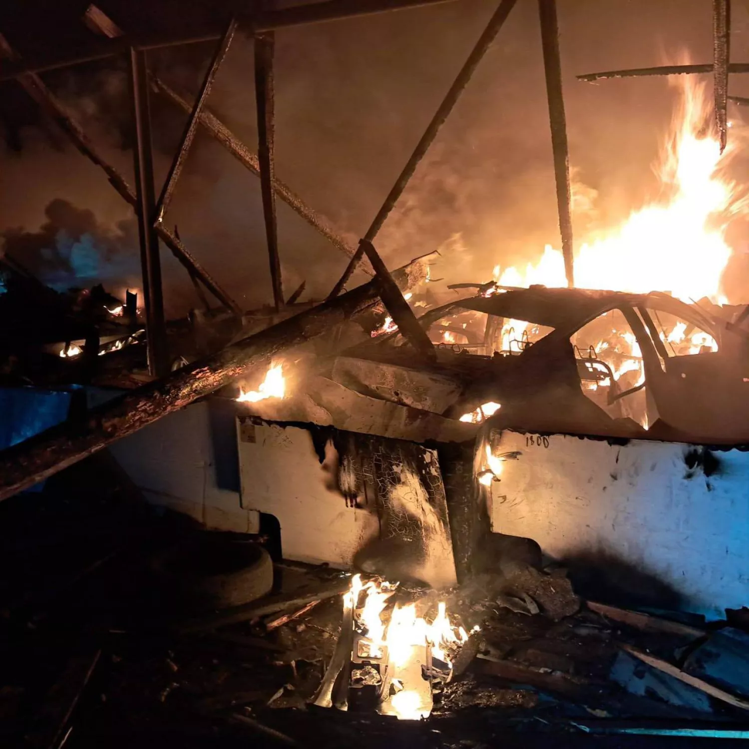 Атака на порт в Ізмаїлі 14 квітня. Фото: Одеська ОВА