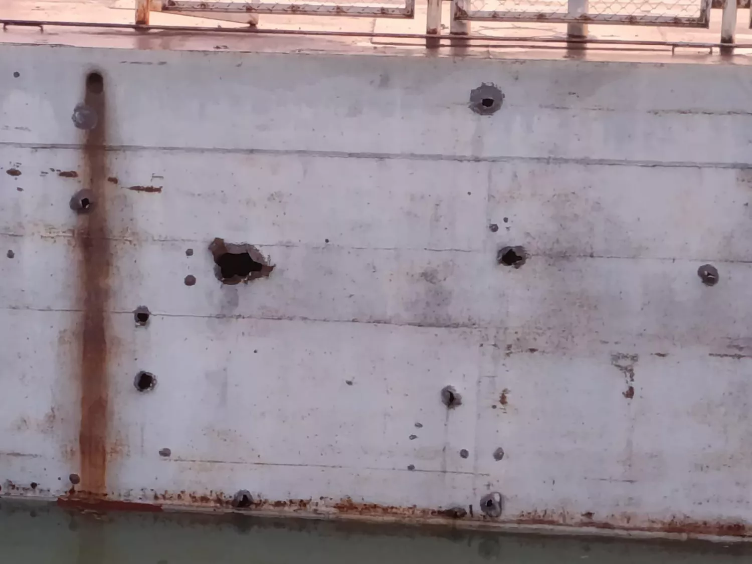 Атака на порт в Ізмаїлі 14 квітня. Фото: Олексій Кулеба