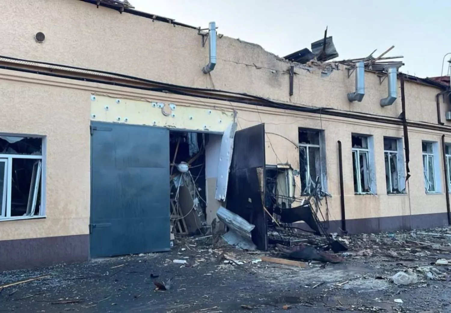 Наслідки обстрілу Одеської області. Фото: Одеська ОВА