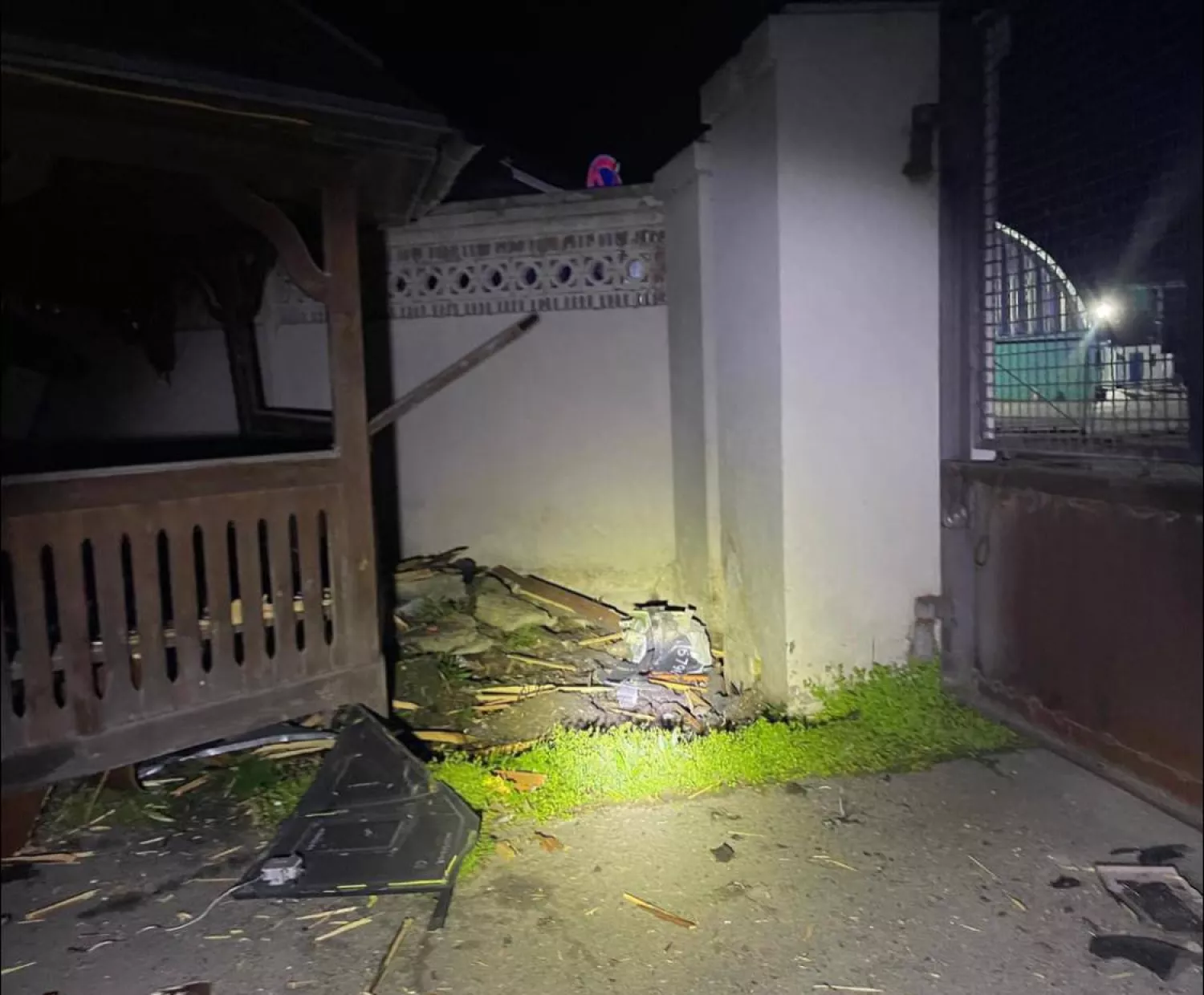 Наслідки обстрілу Одеської області. Фото: Одеська ОВА