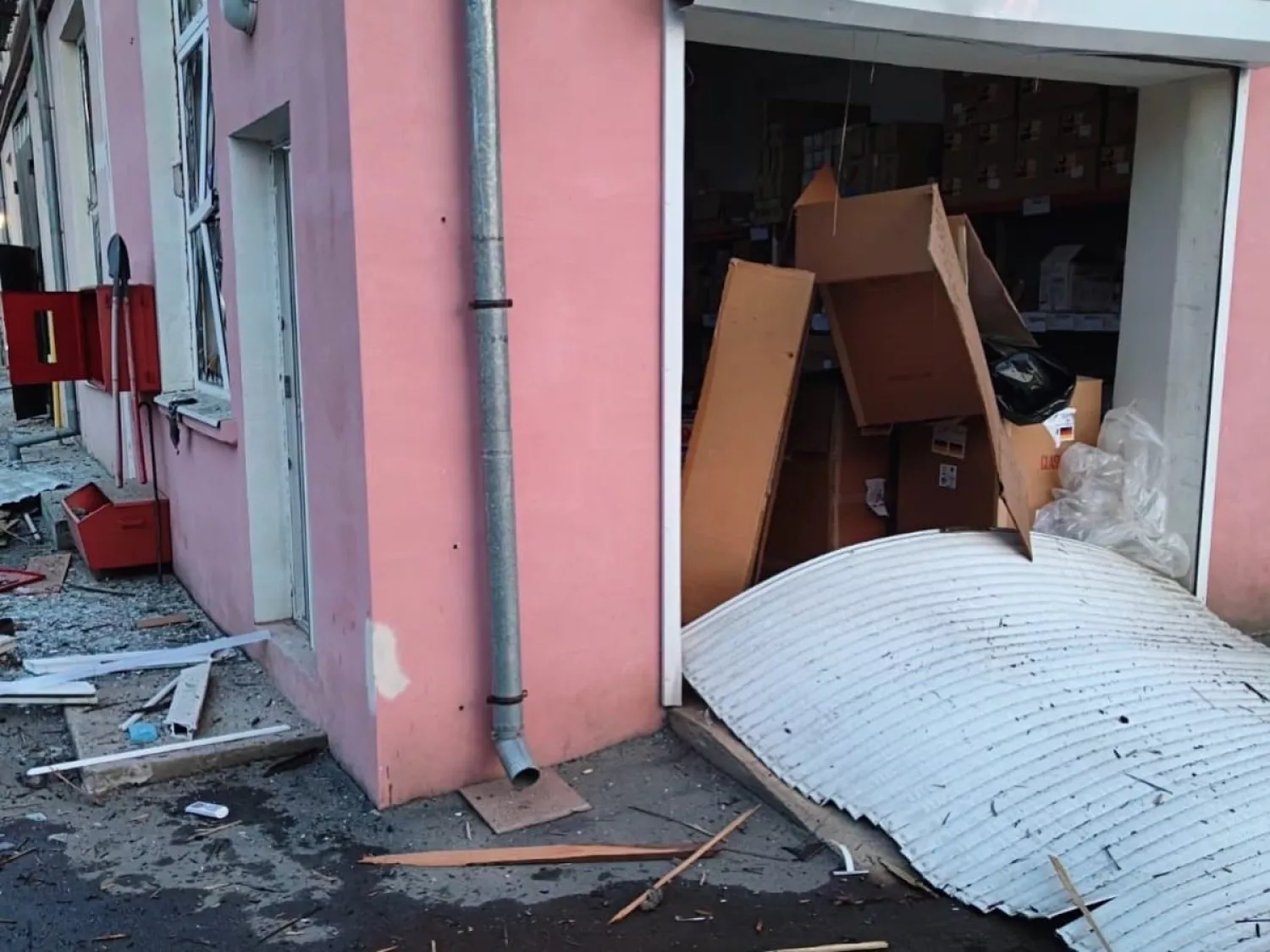 Наслідки обстрілу Одеської області. Фото: Одеська ОВА