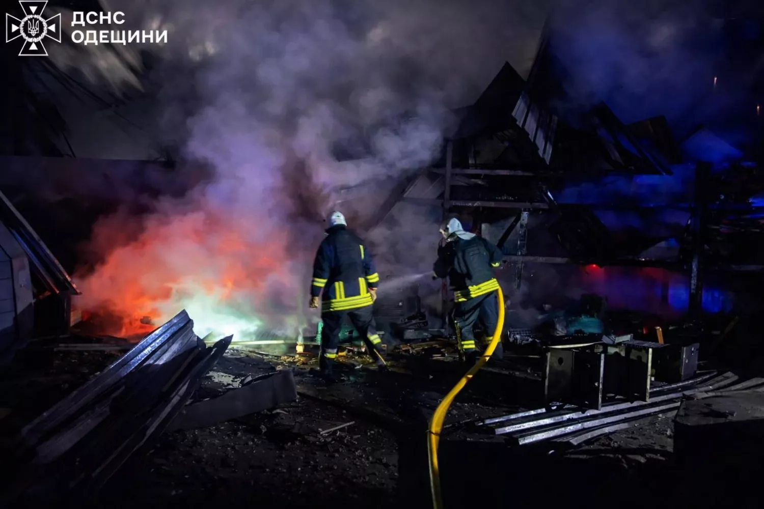 Наслідки обстрілу Одеської області. Фото: ДСНС