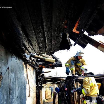 Пожежі на Миколаївщині: фото Головного Управління ДСНС у Миколаївській області