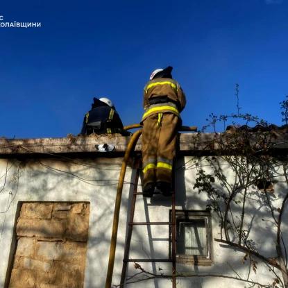 Пожежі на Миколаївщині: фото Головного Управління ДСНС у Миколаївській області