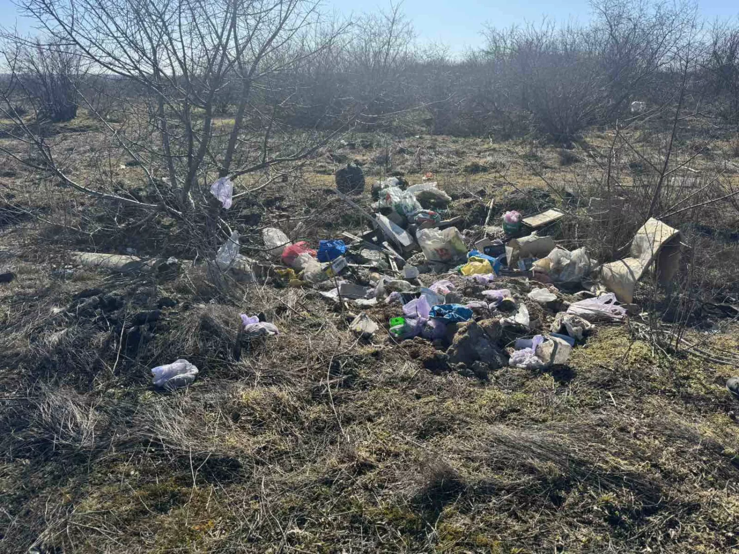 Сміттєзвалище у Вознесенську. Фото Міської влади Вознесенська