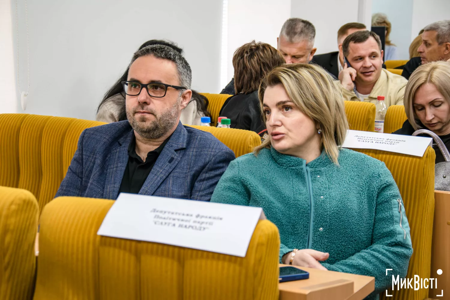 Депутати Ігор Кіч та Ірина Шабільянова. Фото: МикВісті