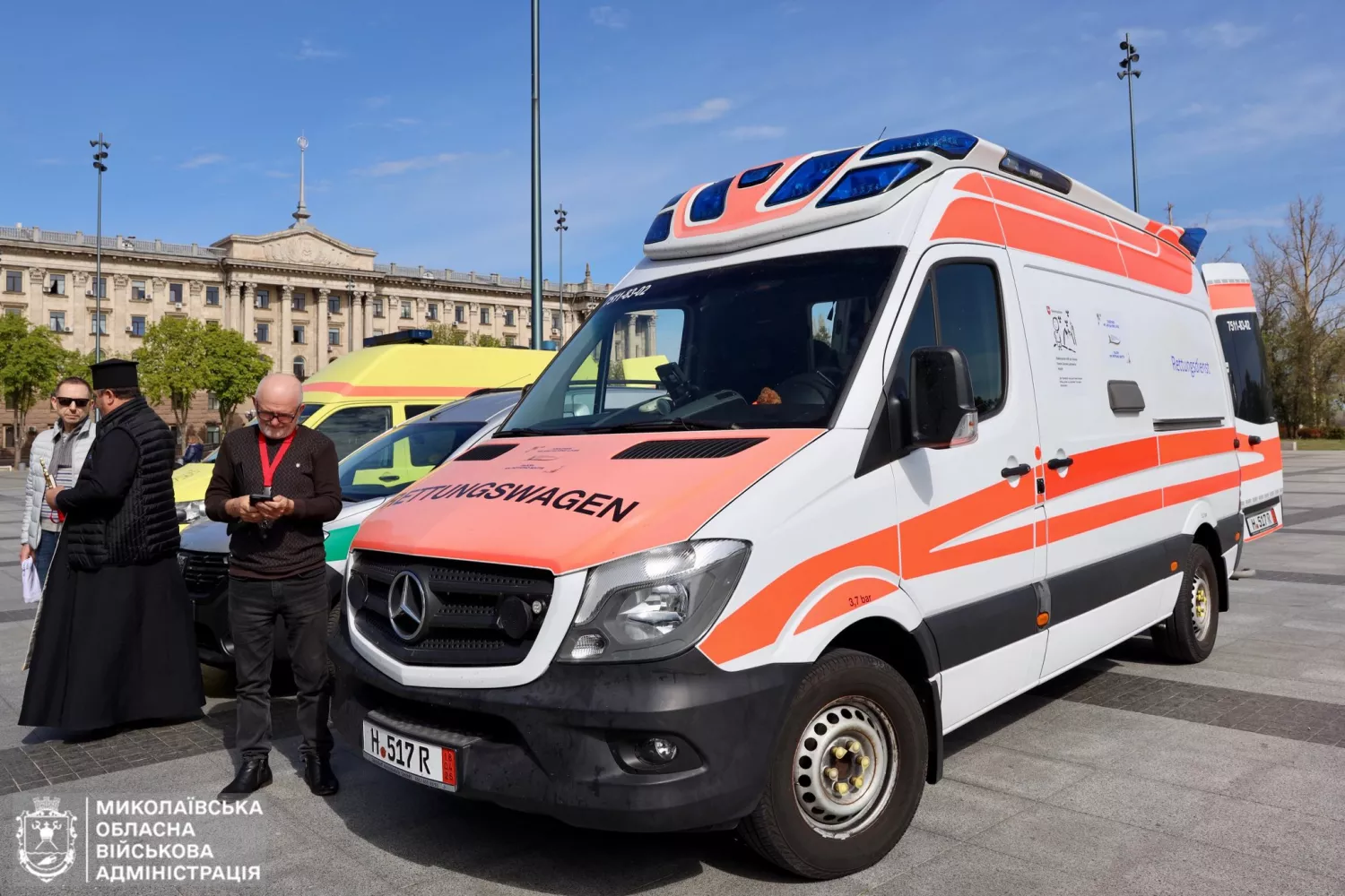 Миколаївщина отримала гуманітарну допомогу від партнерів із Німеччини. Фото: Миколаївська ОВА