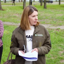 У Миколаєві провели обстеження зеленої зони, де хочуть побудувати АЗС. Фото: НикВести, Кирілл Витвицький