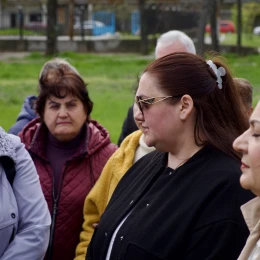 У Миколаєві провели обстеження зеленої зони, де хочуть побудувати АЗС. Фото: НикВести, Кирілл Витвицький