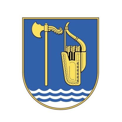 Другий варіант — амфора, якір і олень