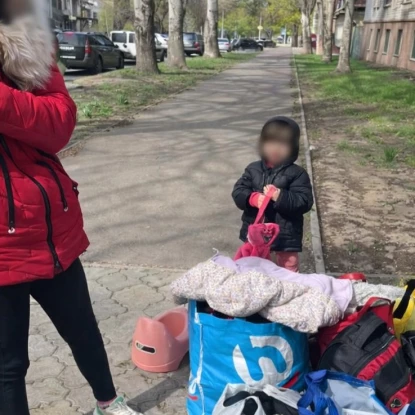 У Миколаєві родина переселенців жила без світла й опалення. Фото: Адміністрація Центрального району Миколаєва