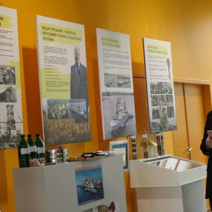 Експозиція «Зерновими стежками Миколаєва», фото Пресслужба «Нібулону»