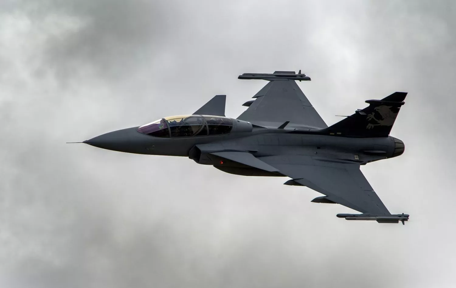 Винищувач Saab JAS-39 Gripen. Фото: Getty Images