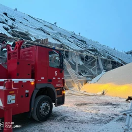 Наслідки атак по Одещині. Фото: ДСНС