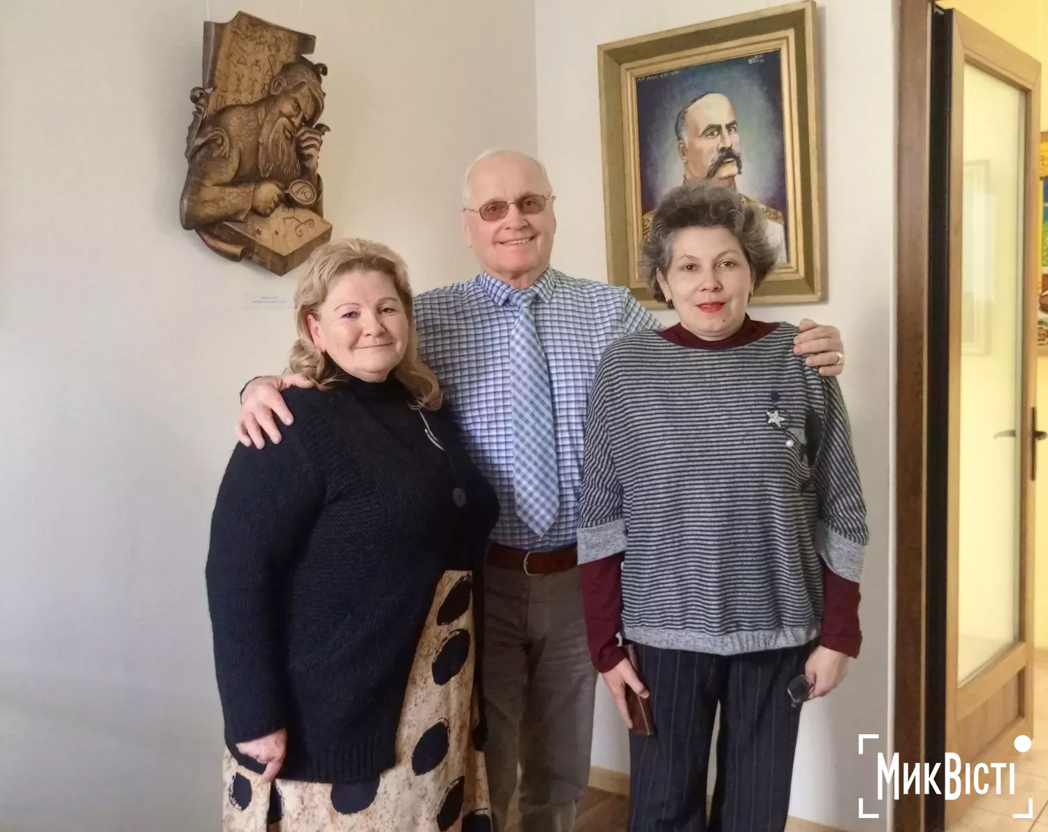 Виставка, присвячена лауреатам премії Аркаса у Миколаєві, фото Галина Сеннікова, НикВести