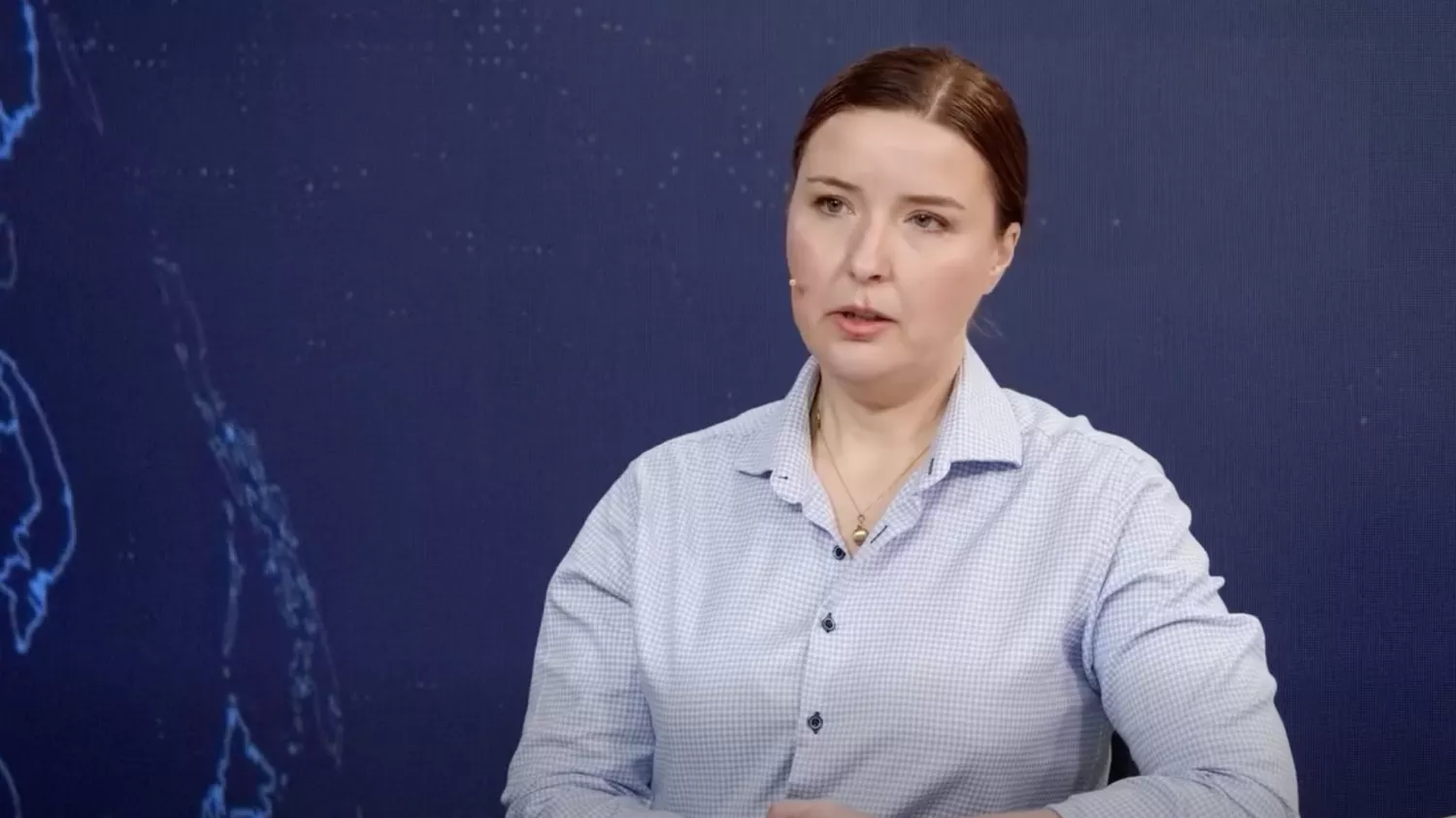 Голова Наглядової ради Миколаївводоканалу Ганна Монтавон розказала про свої повноваження, скриншот з відео ТРК МАРТ