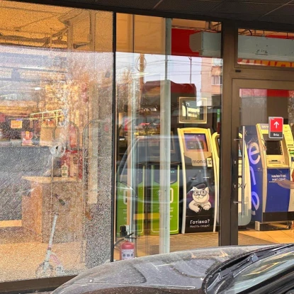 Стрільця ліквідували під час штурму супермаркету в Києві. Фото: Hromadske