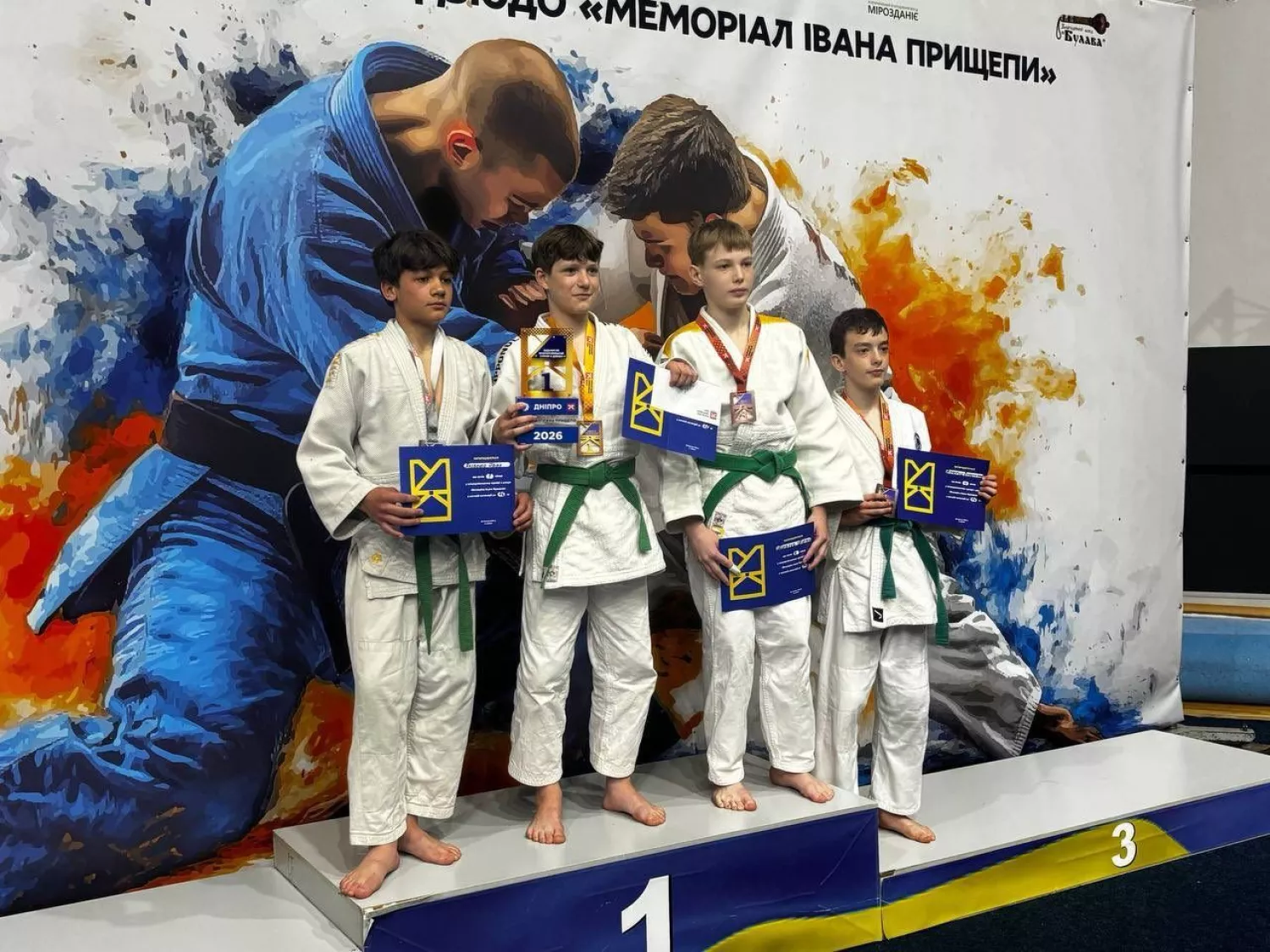 Спортсмени з Миколаєва вибороли 5 медалей на турнірі з дзюдо. Фото: Миколаївська міська рада