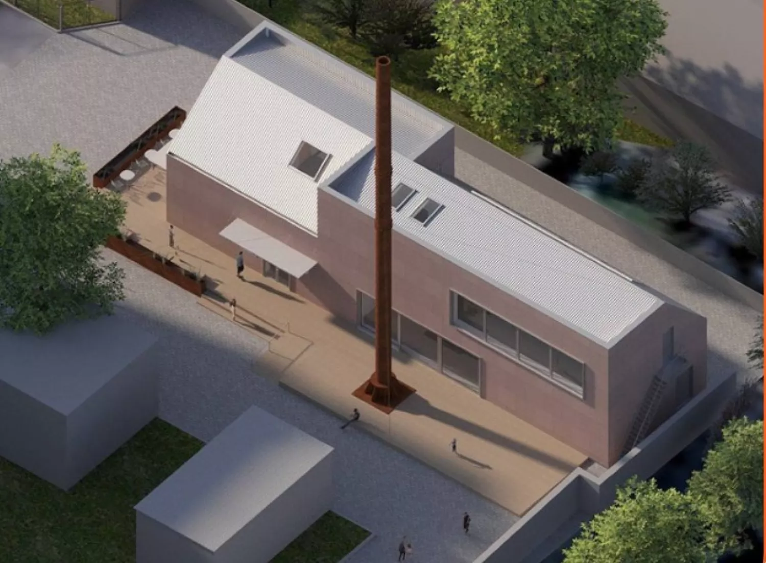 Майбутній вигляд котельні. Скриншот з цифрової системи DREAM