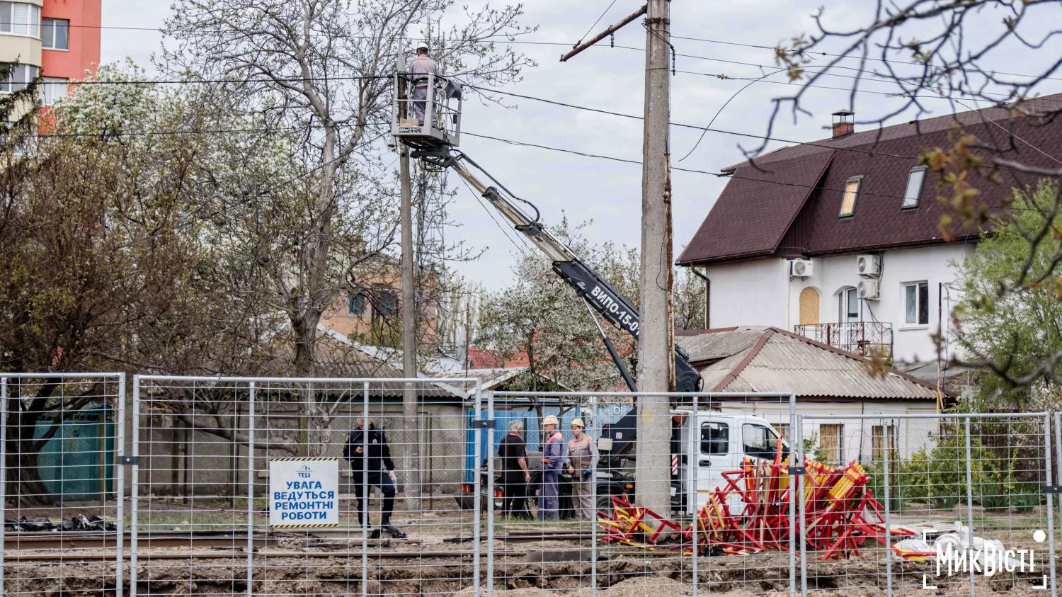 Наслідки обстрілу Миколаєві 20 квітня, 2026 року. Фото: МикВісті, Кірілл Витвицький