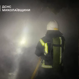 Пожежа у Миколаївській області. Фото: ДСНС