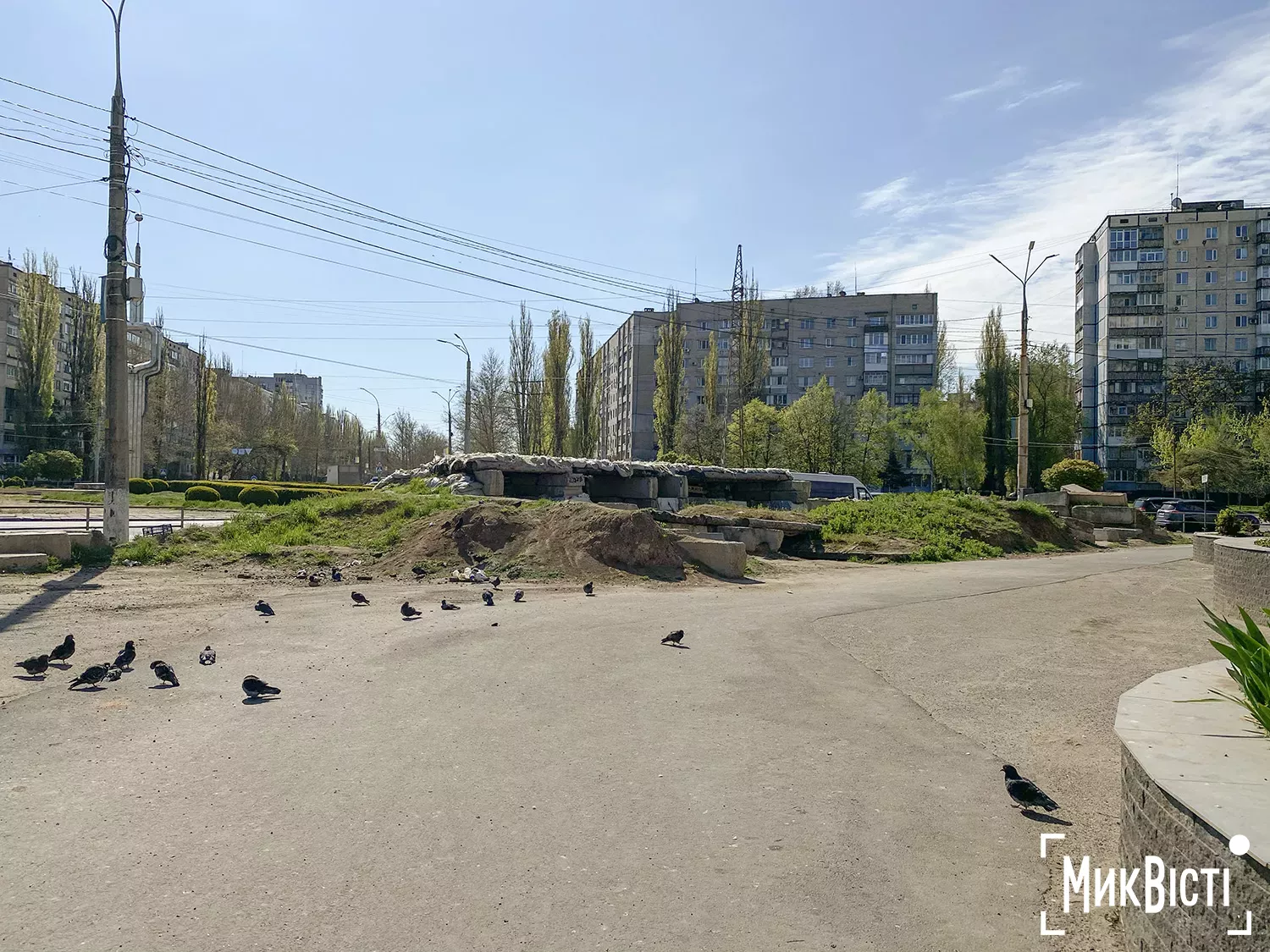 Колишні бліндажі, фото НикВести