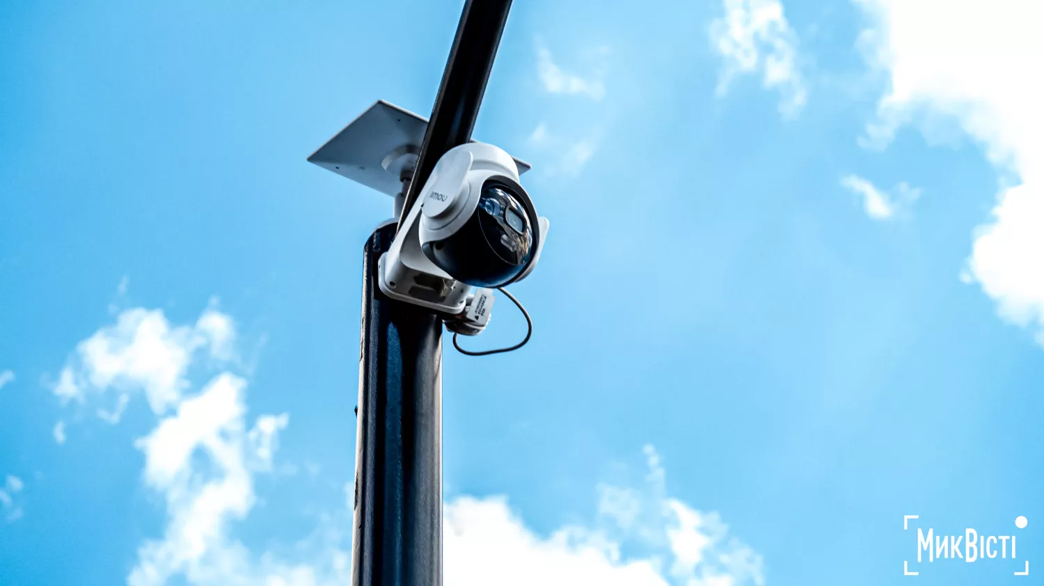 Камера відеоспостереження у зоні відпочинку. Фото: Кірілл Витвицький / NikVesti