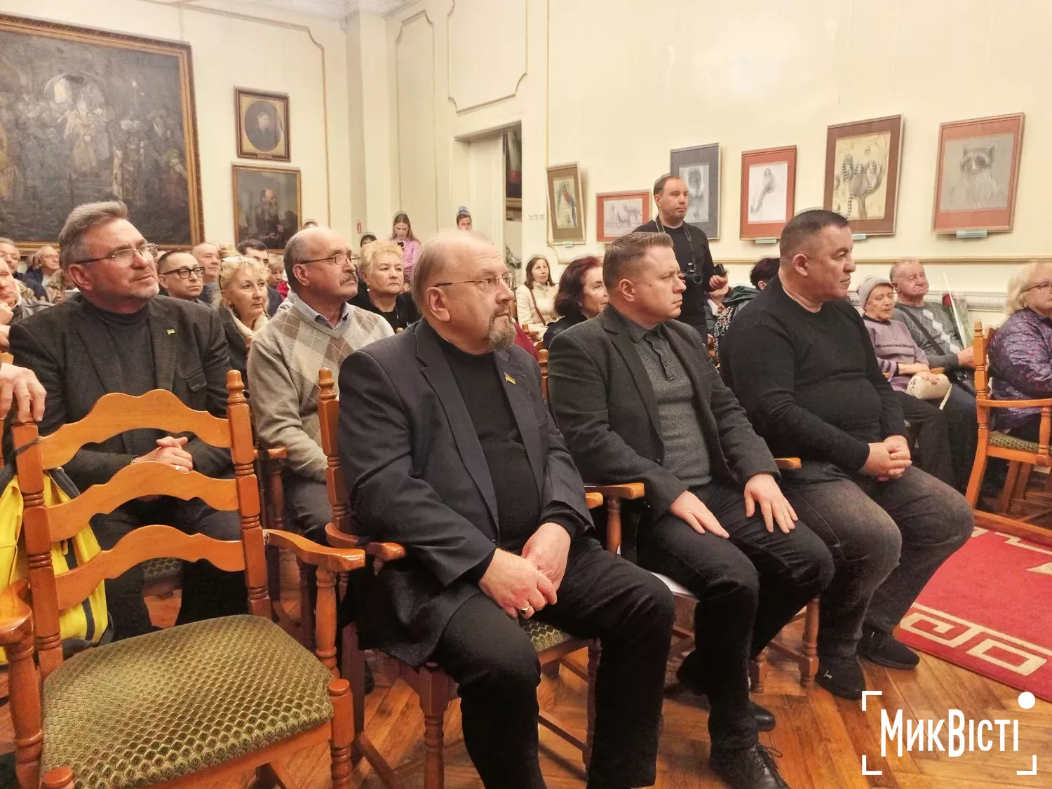 Відкриття виставки пам’яті скульпторки Інни Макушоної 22 квітня. Фото: НикВести