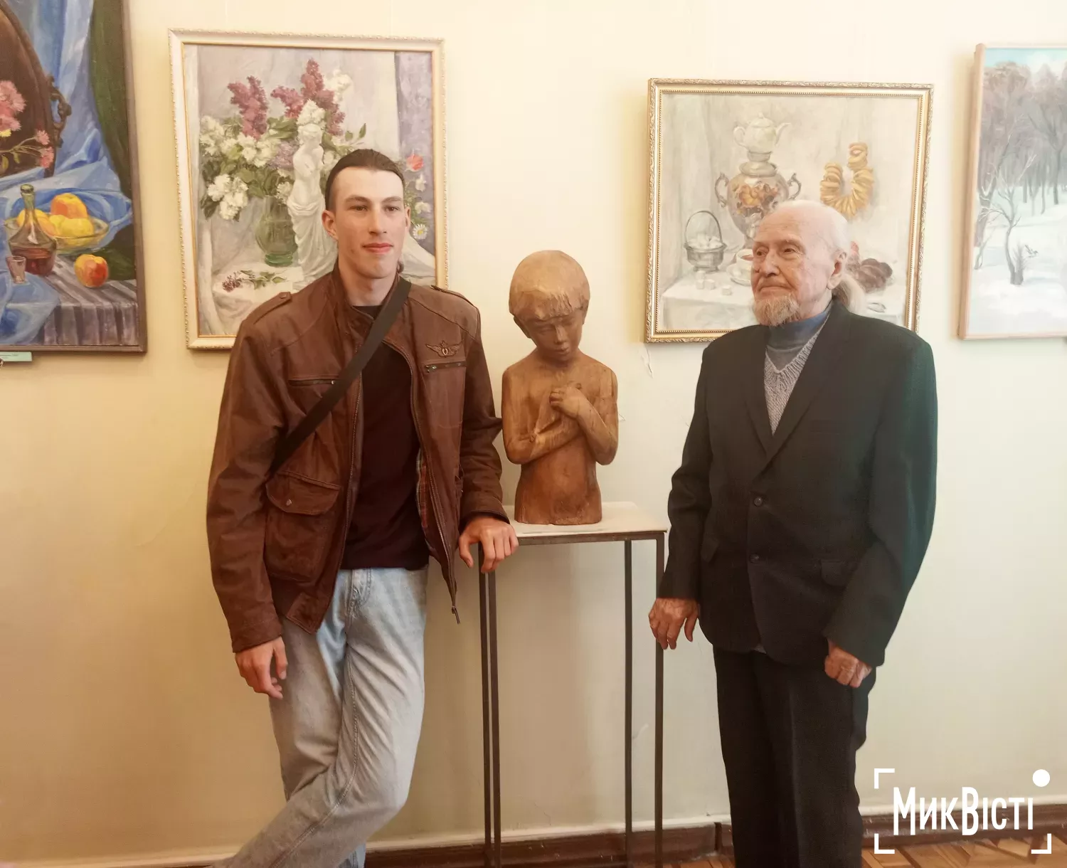 Відкриття виставки пам’яті скульпторки Інни Макушоної 22 квітня. Фото: НикВести