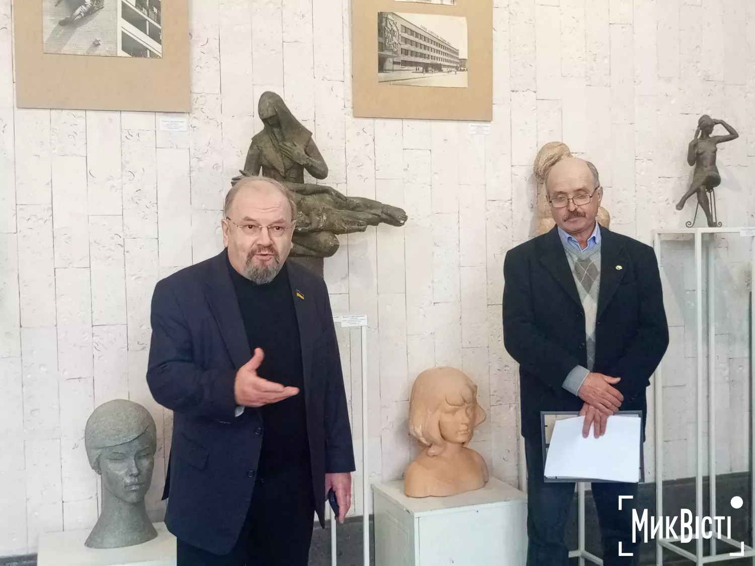 У Миколаєві відкрилась виставка пам’яті скульпторки Ганни Ковальчук, фото Галина Сеннікова, НикВести