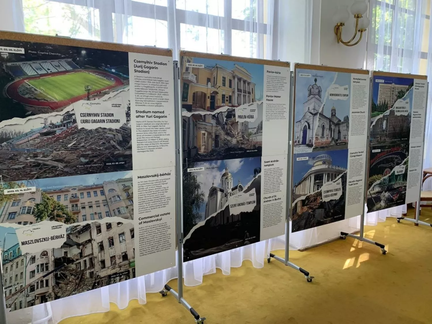 Проєкт «Листівки з України». Фото: Консульство України в Ніредьгазі