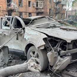 Росіяни влаштували масовану атаку на Дніпро. Фото: Дніпропетровська ОВА