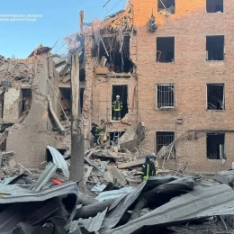 Росіяни влаштували масовану атаку на Дніпро. Фото: Дніпропетровська ОВА