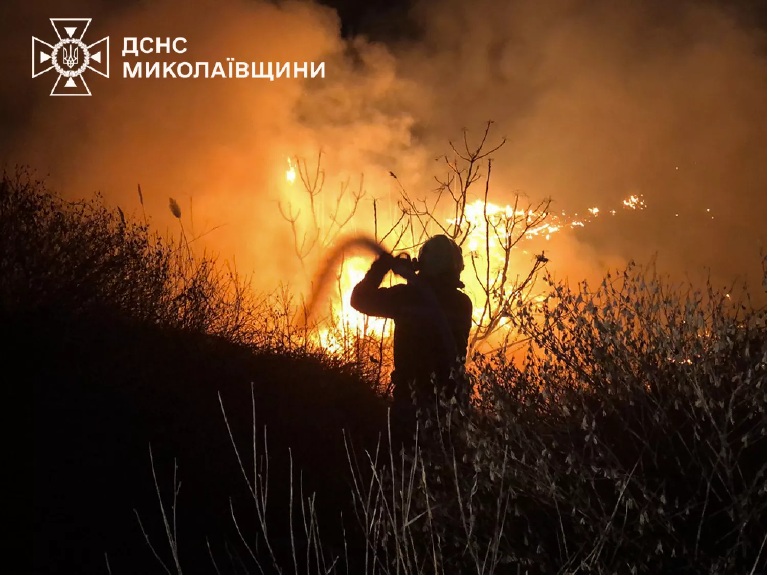 На Миколаївщині за добу сталося п&rsquo;ять пожеж. Фото: ДСНС