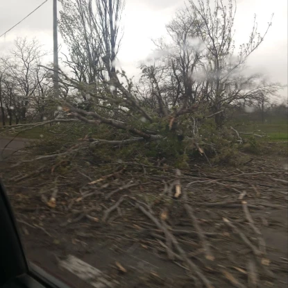 Наслідки негоди у Корабельному районі. Фото: Олександр Ровно