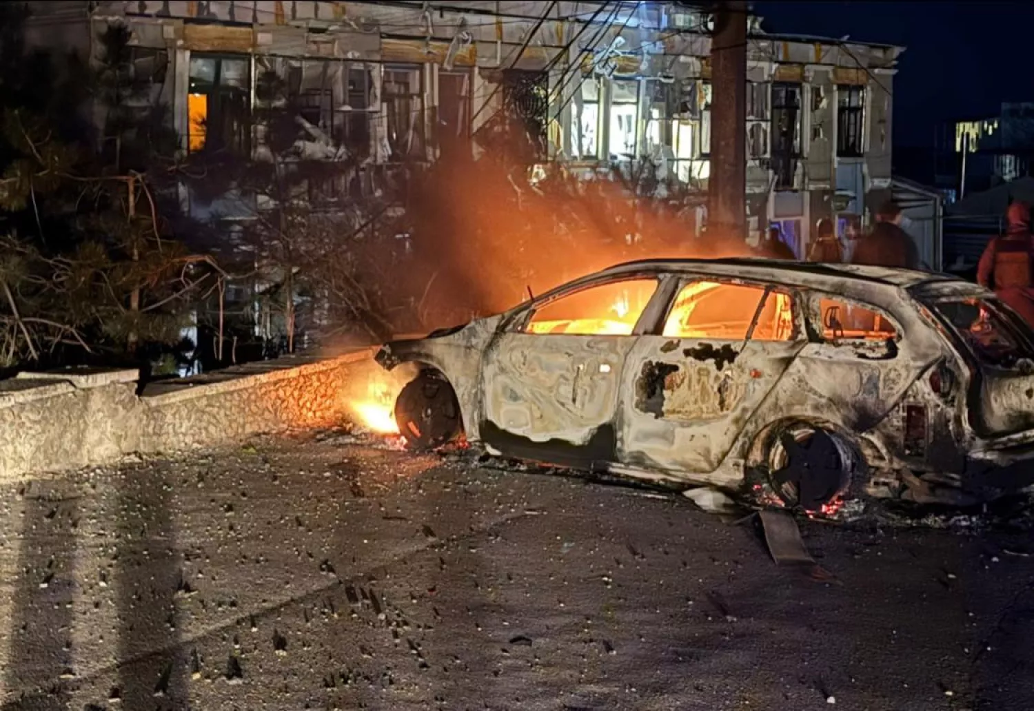 Наслідки обстрілу Одеси 27 квітня. Фото: ОВА