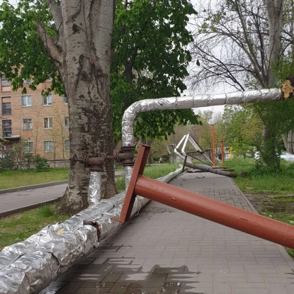 Наслідки негоди у Миколаєві. Фото: Facebook-сторінка Дмитра Скороходова