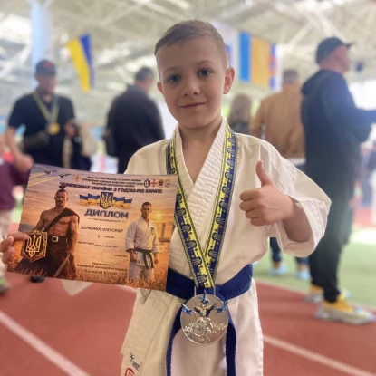 Спортсмени з Вознесенська стали призерами чемпіонату України з карате. Фото: Вознесенська міська рада