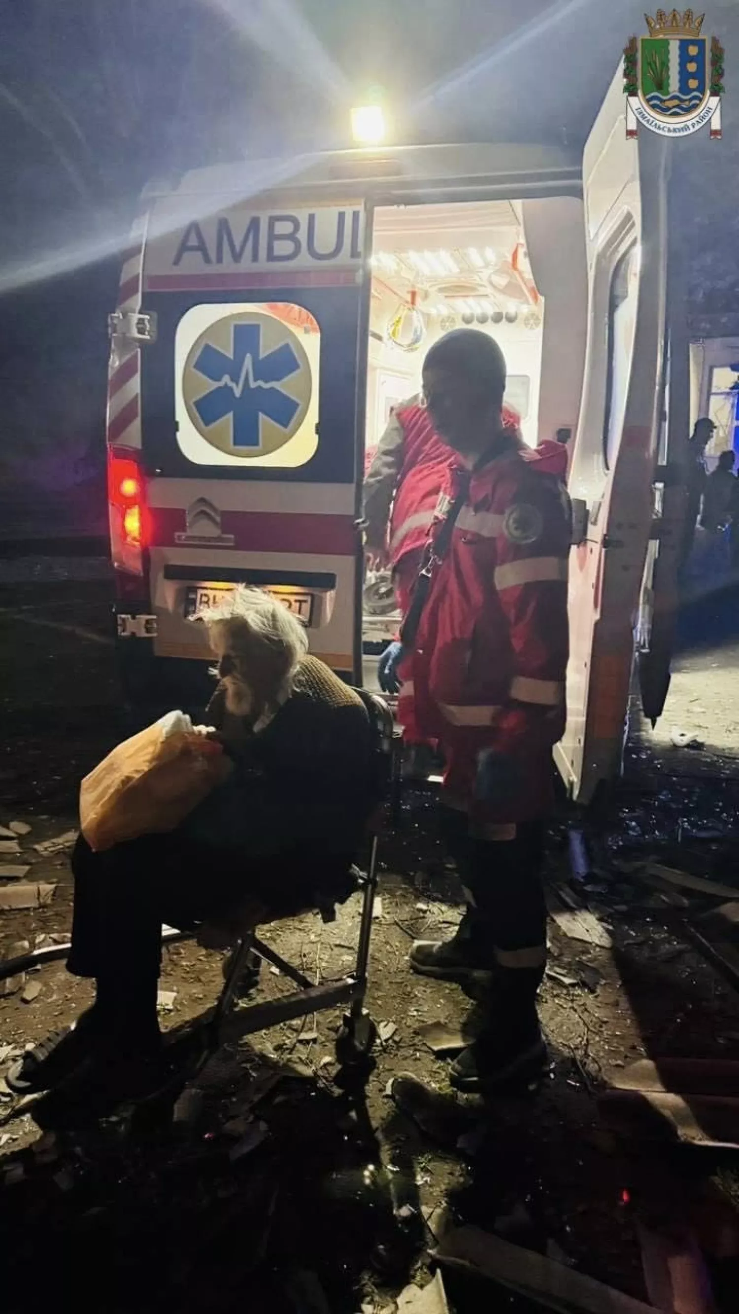 Через обстріл Ізмаїла 29 квітня пошкоджена лікарня. Фото: Ізмаїльська РДА