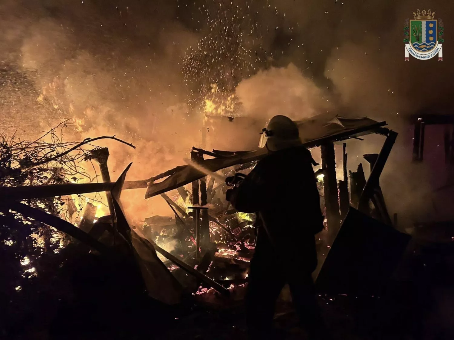 Через обстріл Ізмаїла 29 квітня пошкоджена лікарня. Фото: Ізмаїльська РДА