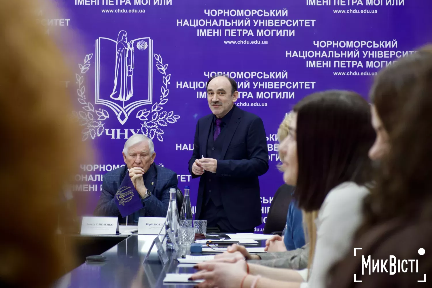 У ЧНУ імені Петра Могили відкрили Центр проведення іспитів на рівень володіння українською мовою. Фото: НикВести