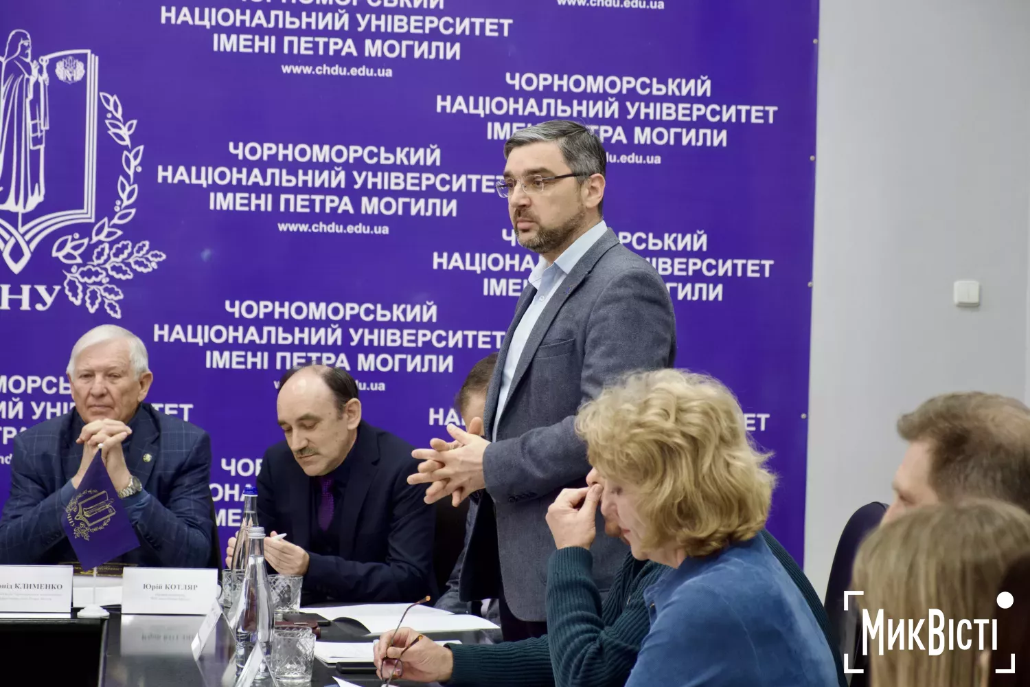 У ЧНУ імені Петра Могили відкрили Центр проведення іспитів на рівень володіння українською мовою. Фото: НикВести