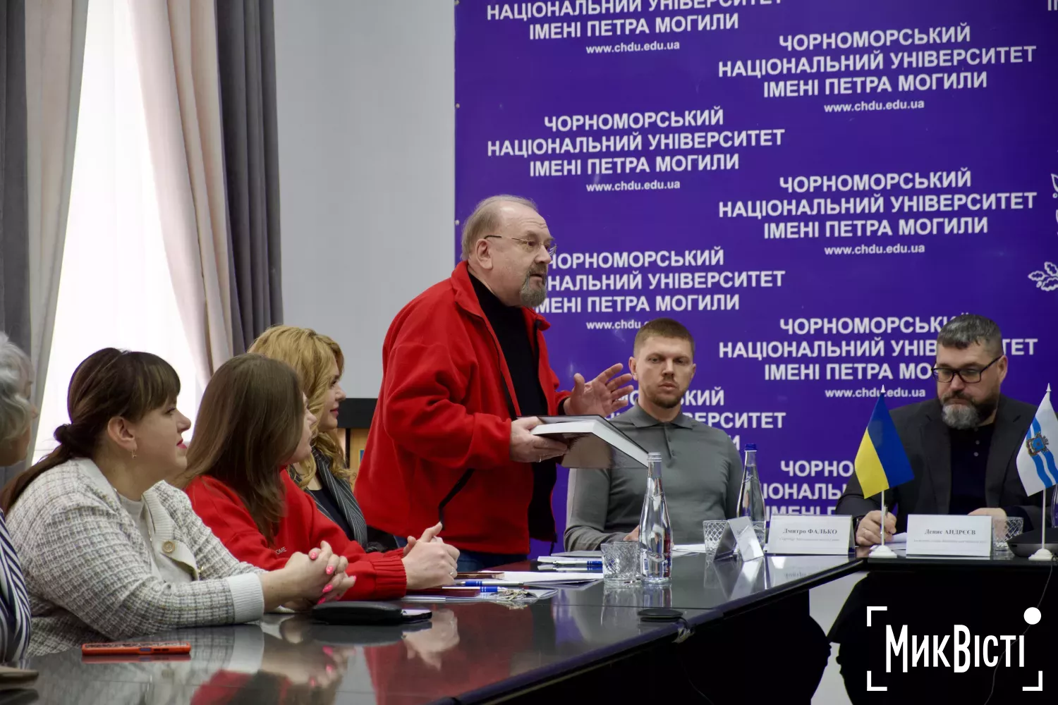 У ЧНУ імені Петра Могили відкрили Центр проведення іспитів на рівень володіння українською мовою. Фото: НикВести