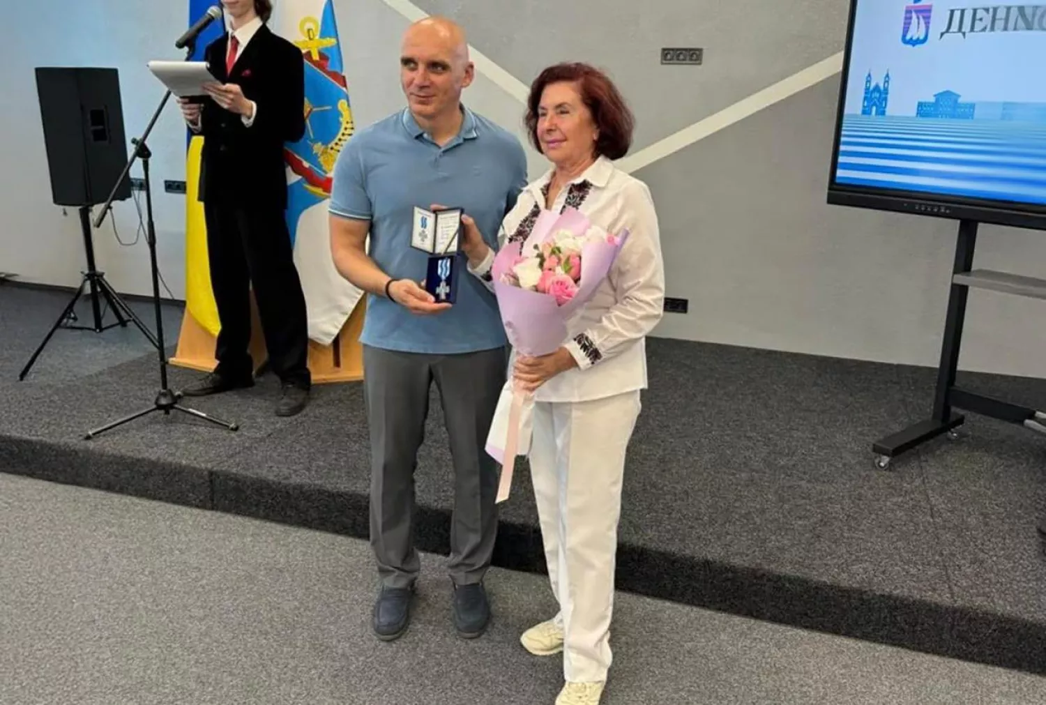 Посадовиця часів управління мера Володимира Чайки з 1990 по 2008 рік займалась гуманітарними питаннями Миколаєва. Фото з персональної сторінки Таміли Бугаєнко у Facebook