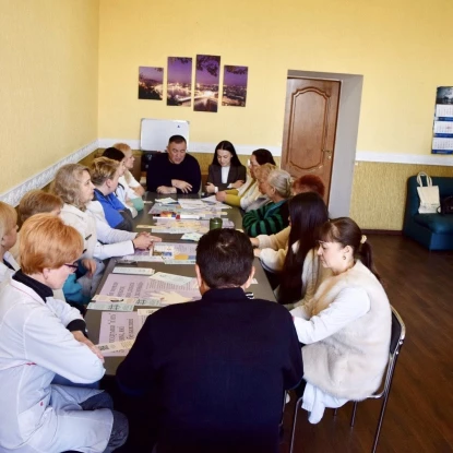 Робоча зустріч у межах програми «Ти як?». Фото: Миколаївська ОВА