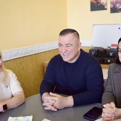 Робоча зустріч у межах програми «Ти як?». Фото: Миколаївська ОВА