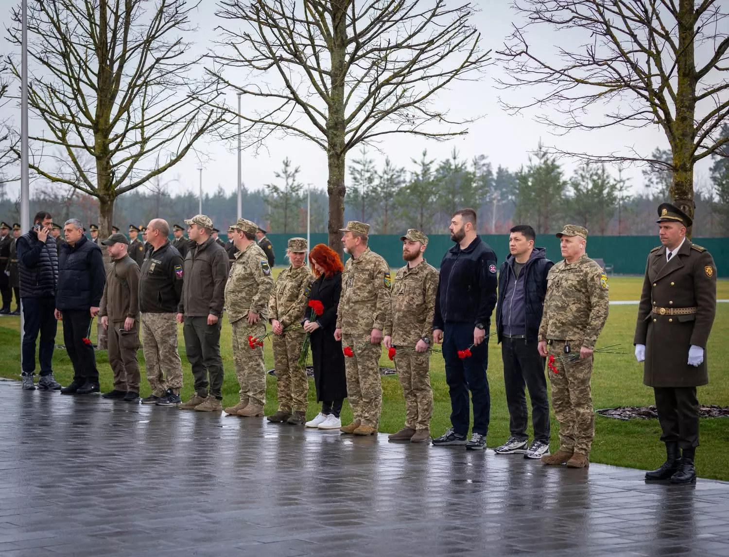 У Києві поховали п’ятьох неідентифікованих миколаївських військових. Фото з фейсбук-сторінки Миколаївської ОВА