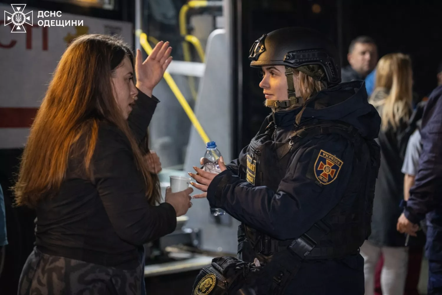 Наслідки обстрілу Одеси 5 квітня. Фото: ДСНС