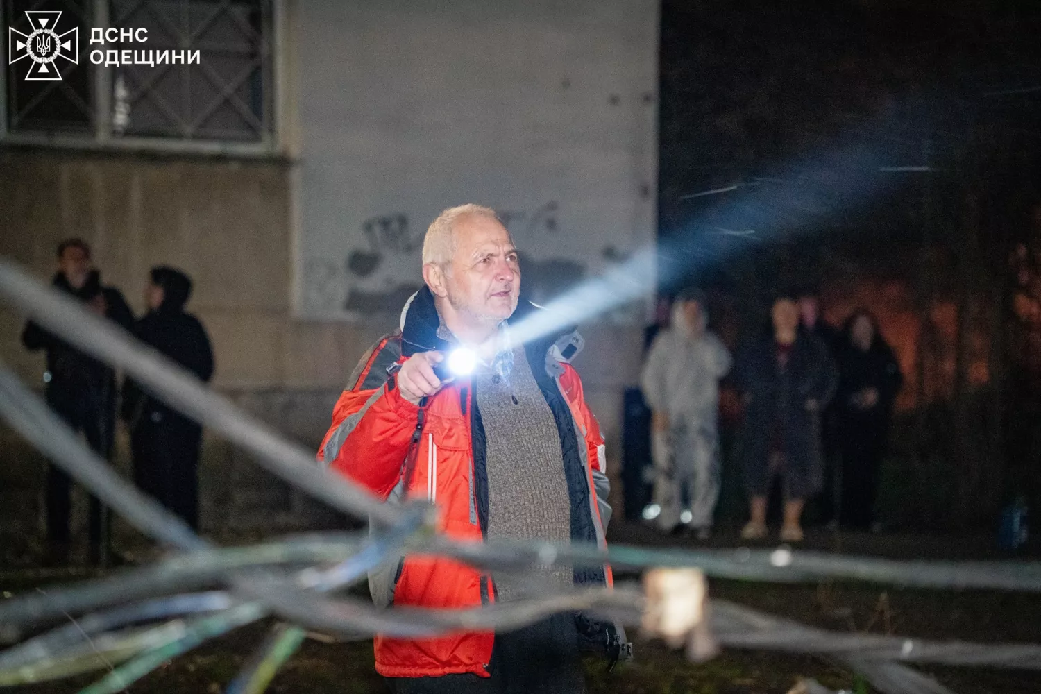 Наслідки обстрілу Одеси 5 квітня. Фото: ДСНС