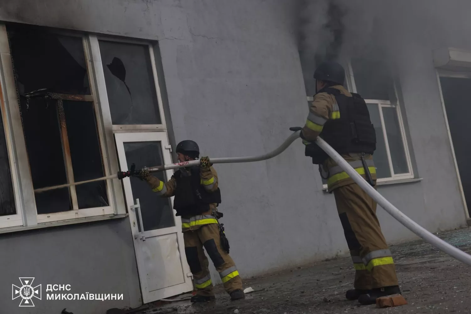 Пожежа у Миколаївській області. Фото: ДСНС